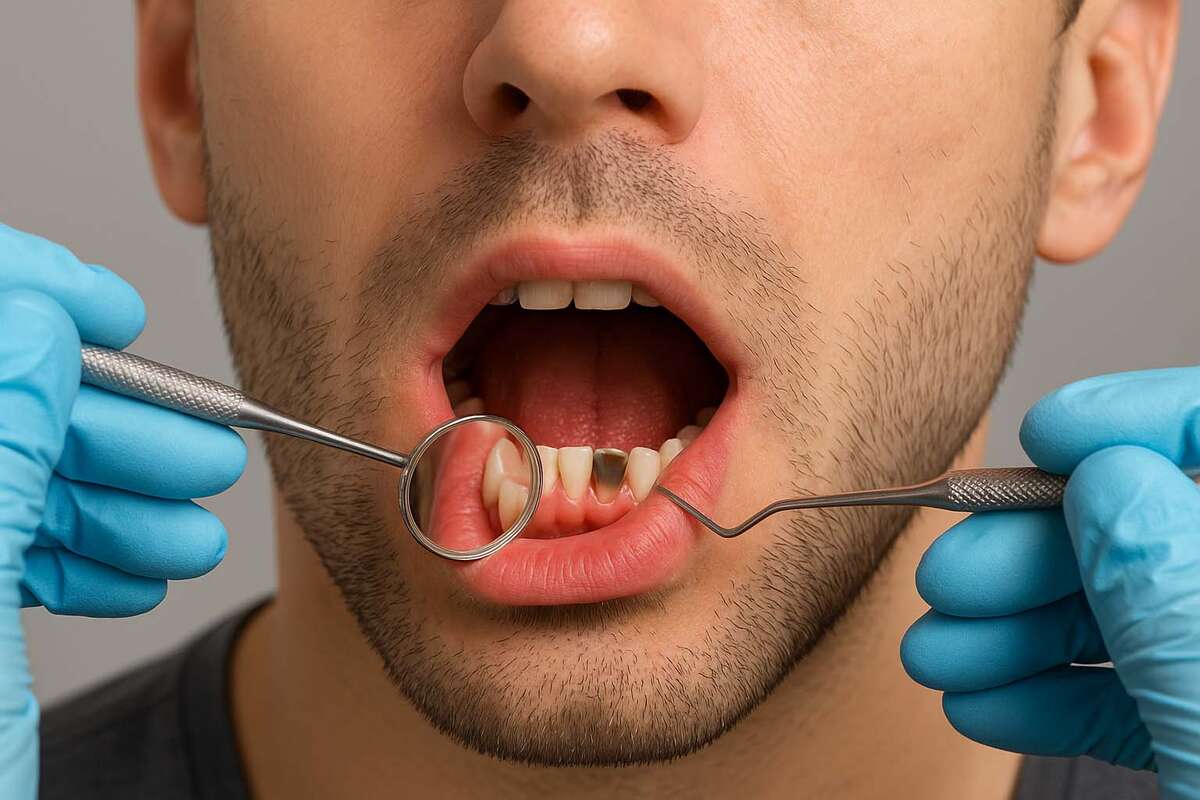 non-vital tooth