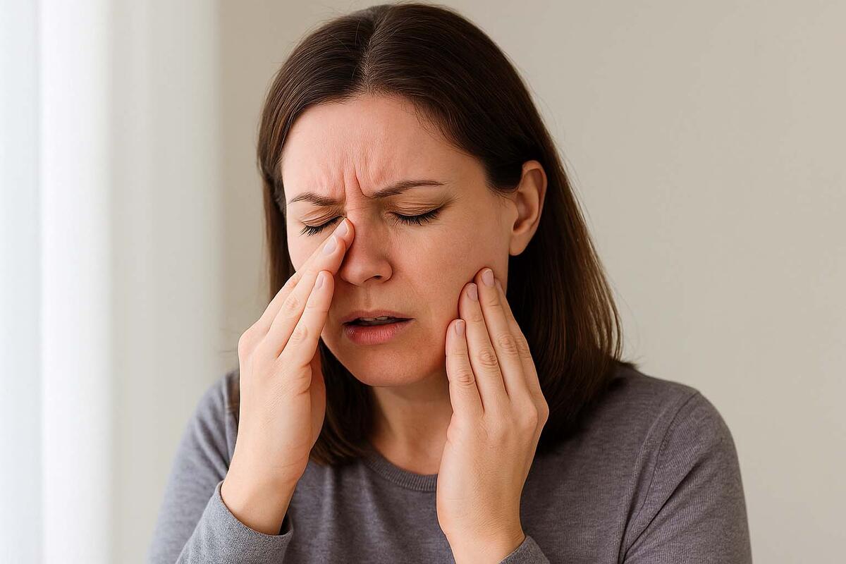 sinus related oral ache