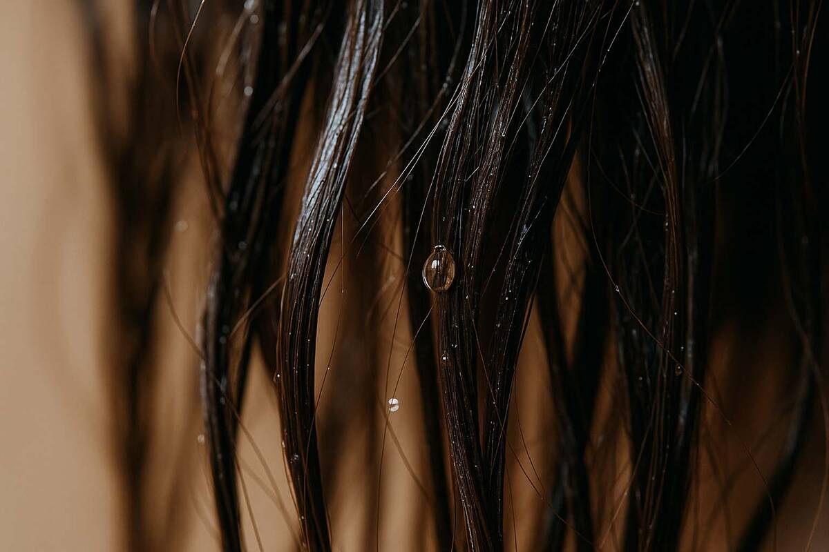 hydration of hair