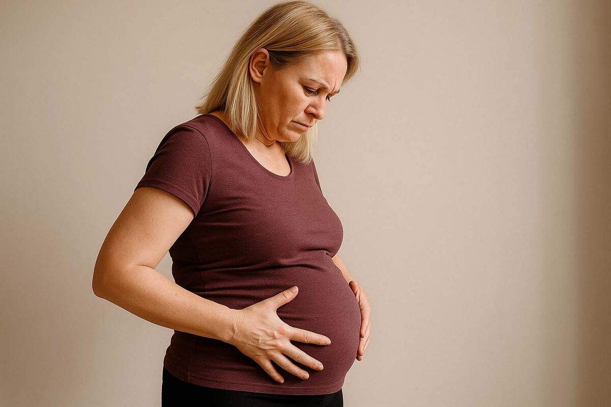 what is hormonal belly