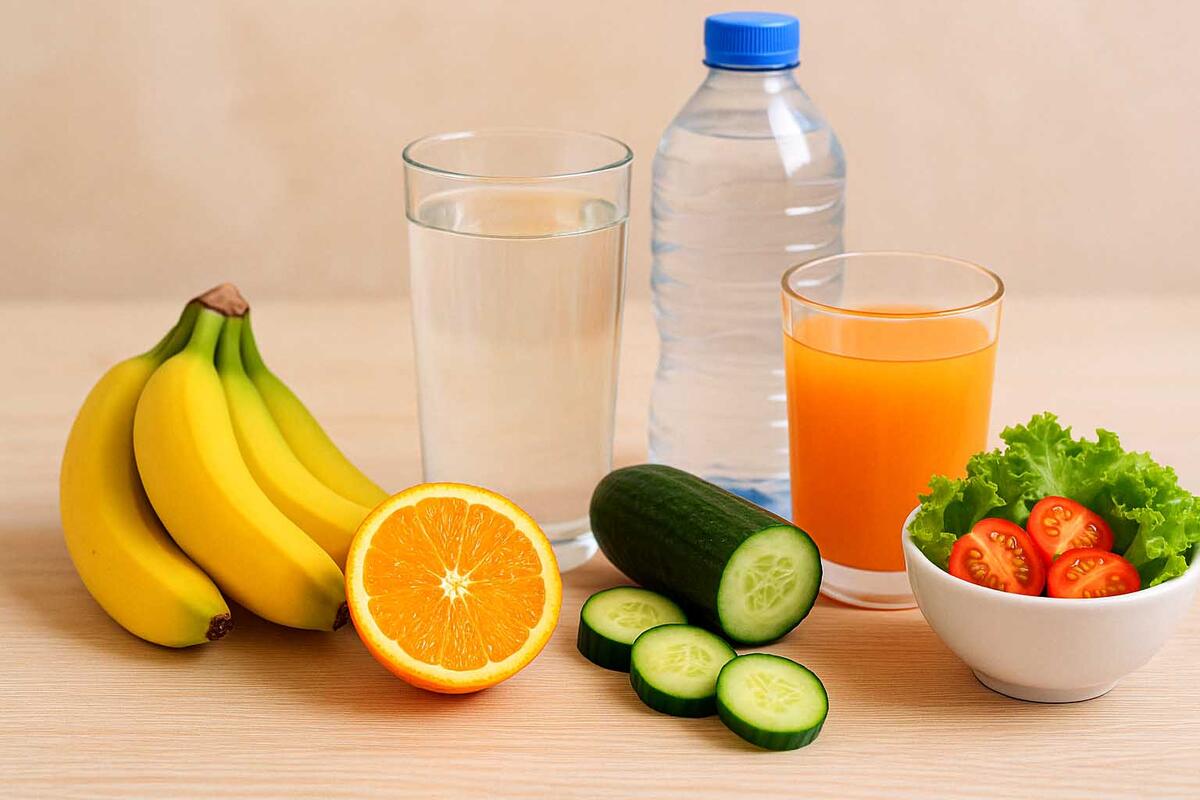electrolytes in food