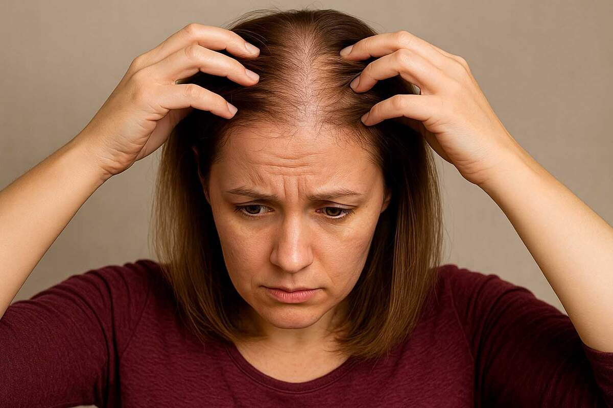 hair loss in woman