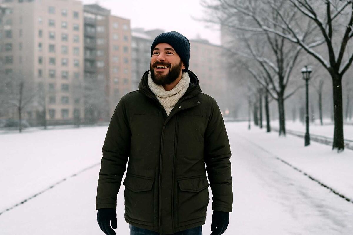 winter walking